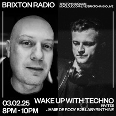 WUWT Invites Jamie de Rooy B2B Labyrinthine @ Brixton Radio 3-2-25