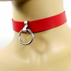 Rotes Halsband