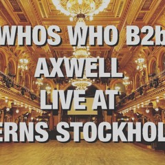 AXWELL B2B WHOS WHO AT BERNS STOCKHOLM 2006