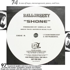 Ball Greezy - Shone (74.97 2step Edit)
