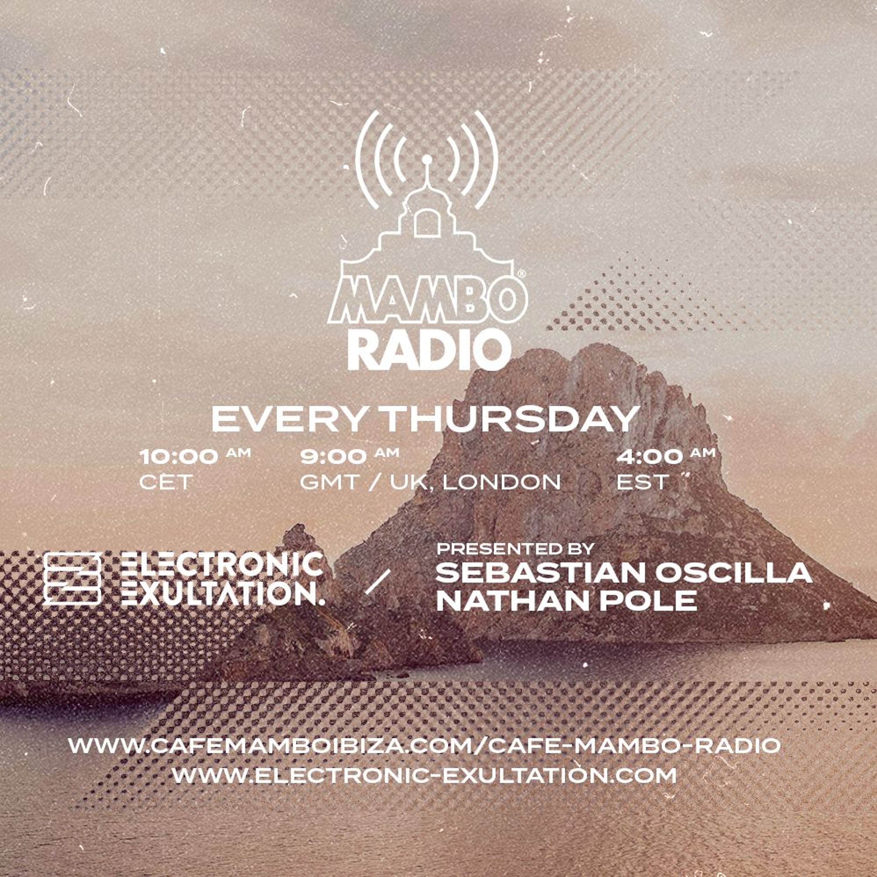 Electronic Exultation - Cafe Mambo Radio - 07-11-2024 / Mixed By Sebastian Oscilla episode artwork