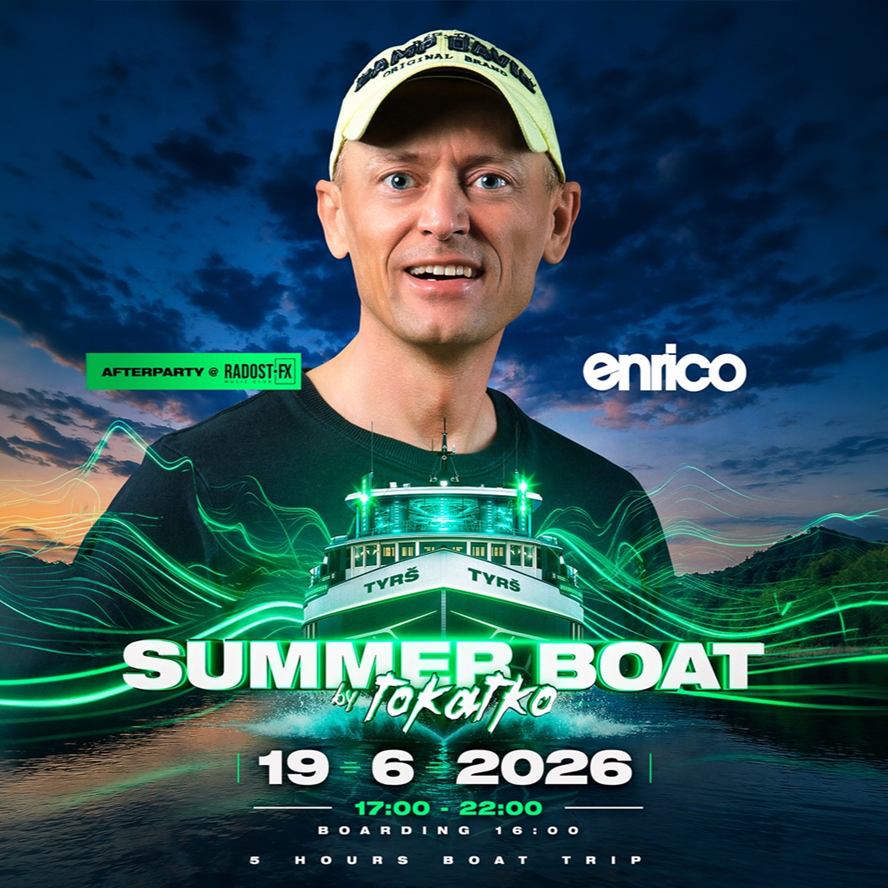 DJ Enrico - Live Summer Boat by Tokátko 2026 episode artwork