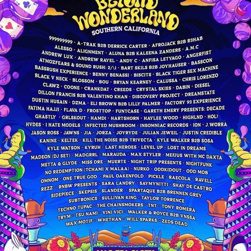 SIDEPIECE @ Caterpillar's Garden, Beyond Wonderland, United States 2024-03-24