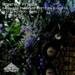 Da Iguana -Monthly Python (Février 2025)
