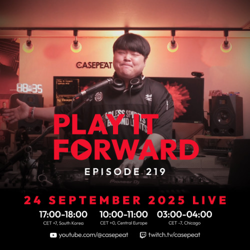 Play It Forward Ep. 219 [Trance & Progressive] by Casepeat - 09/24/25 LIVE