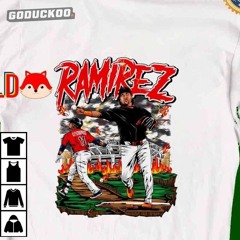 Jose Ramirez Cleveland Guardians Fire Stadium Graphic Shirt