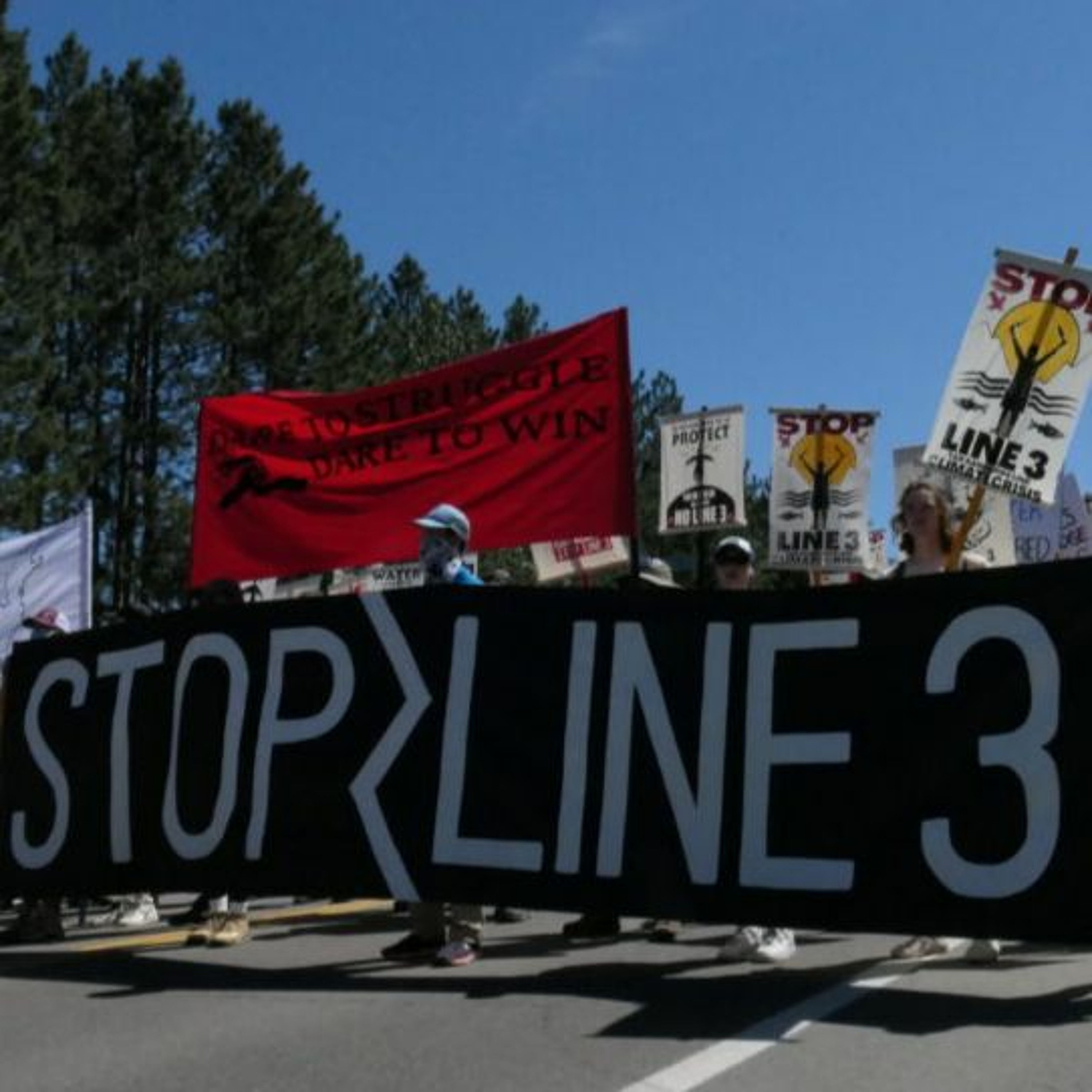 The race to stop Line 3 before it’s finished