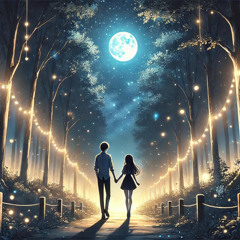 夜風に揺れて