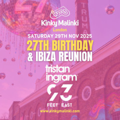 Tristan Ingram Kinky Malinki, 93 Feet East, London 29.11.2025