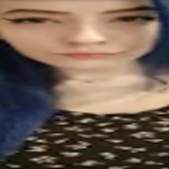 Blaue Haare Weiße Haut Cisko