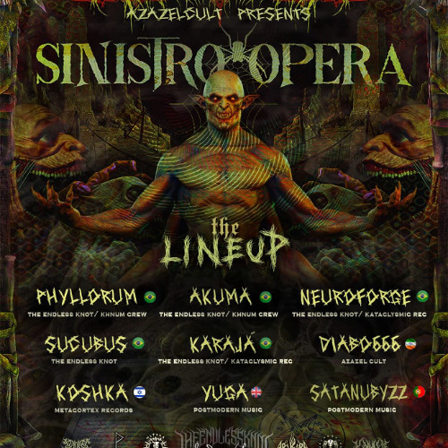 SATANUBYZZ - SINISTRO OPERA by Azazel Cult, [MEXICAN CARTEL STYLE - DJSET.AUG25]