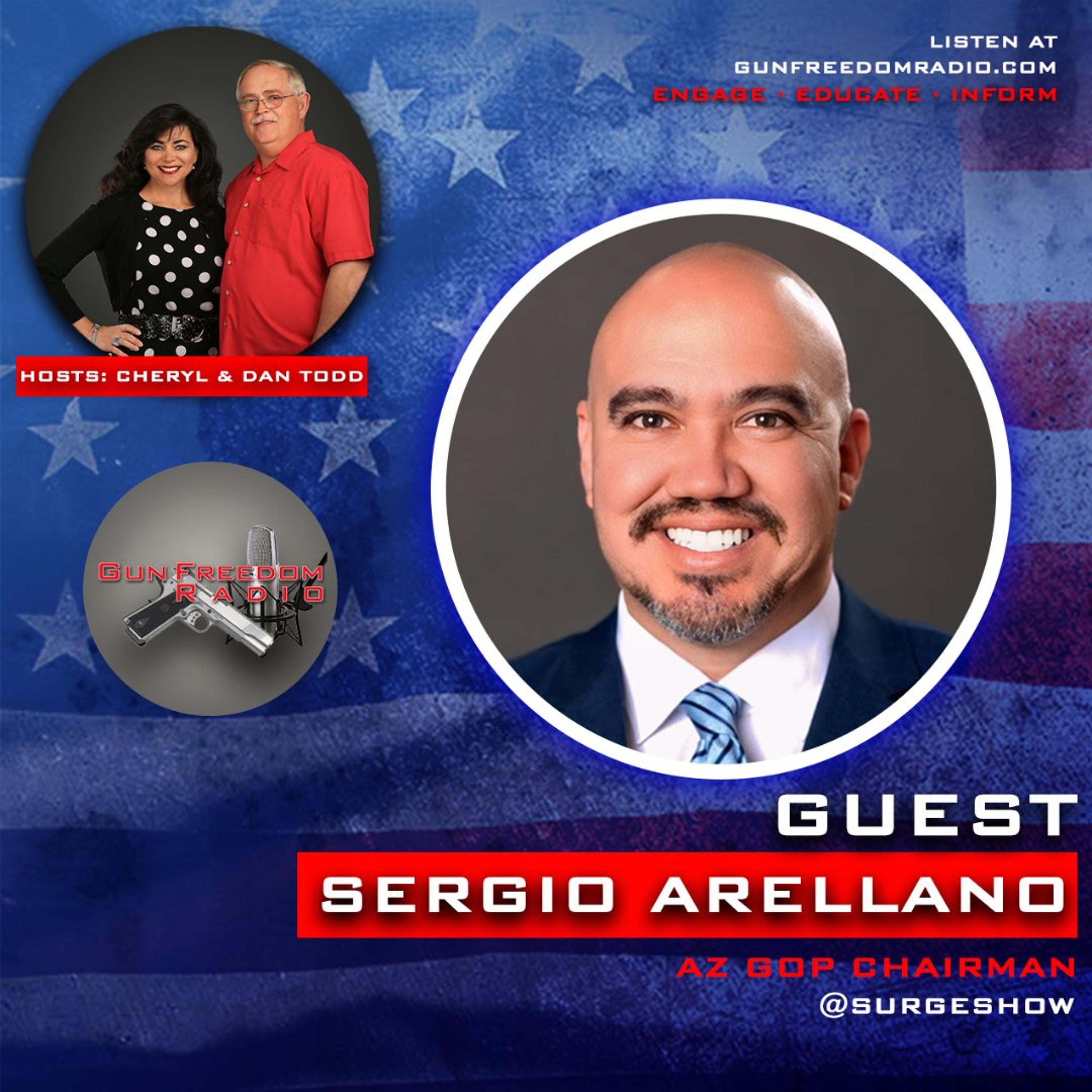 Unity, Elections, & Your Rights with Sergio Arellano - GunFreedomRadio EP534 episode artwork