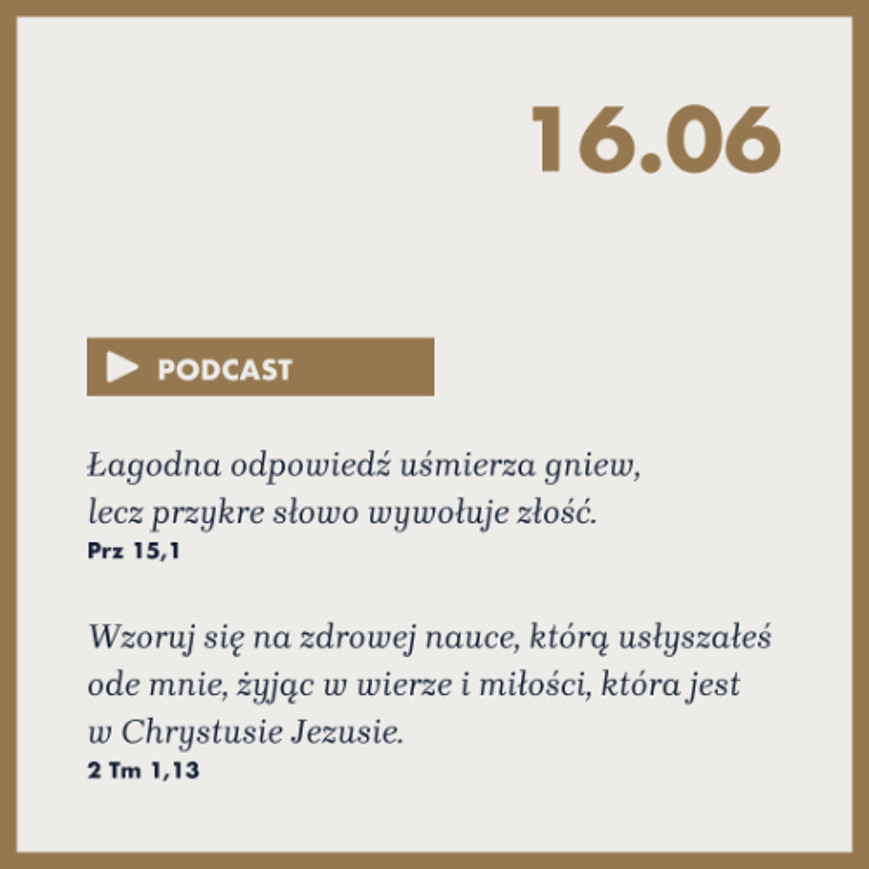 Poranek ze Słowem na 16 czerwca 2025 episode artwork