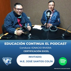 Educación Continua Podcast Certificación Excel