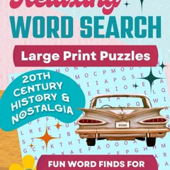 ❤ PDF/ READ ❤ Relaxing Word Search Large Print Puzzles: Fun Word Finds