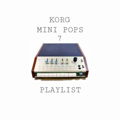 KORG MINIPOPS 7 - PLAYLIST