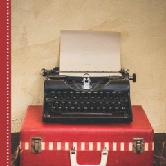 [▶️ PDF READ ⭐] Free Sketch Book: Cute Vintage Red Suitcase and Typewr