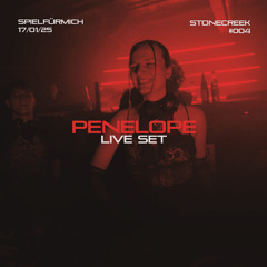 PENELOPE | LIVE SET #004 | SPIELFÜRMICH 17.01.25