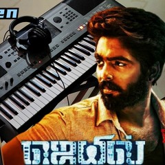 kaathodu kaathanen song in keyboard | piano cover | jail | G V prakash | Dhanush | Vasanthabalan