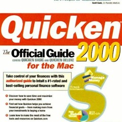 ✔️ [PDF] Download Quicken 2000 for the Mac: The Official Guide by  Maria Langer