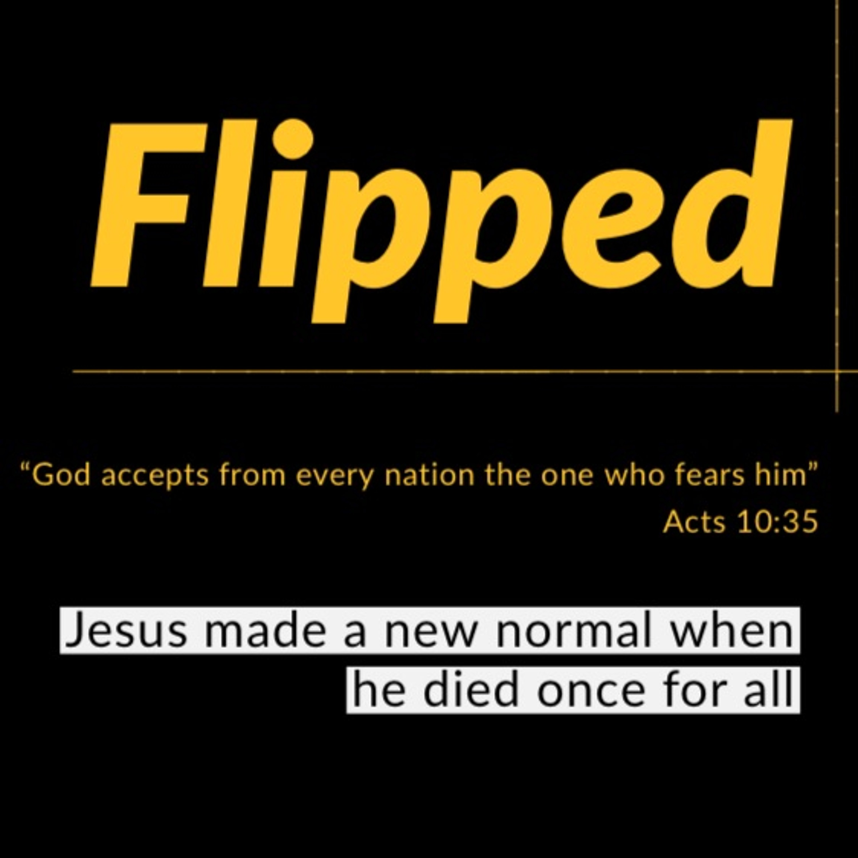 Flipped episode artwork