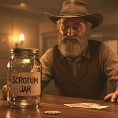 Old Scrotum Jar