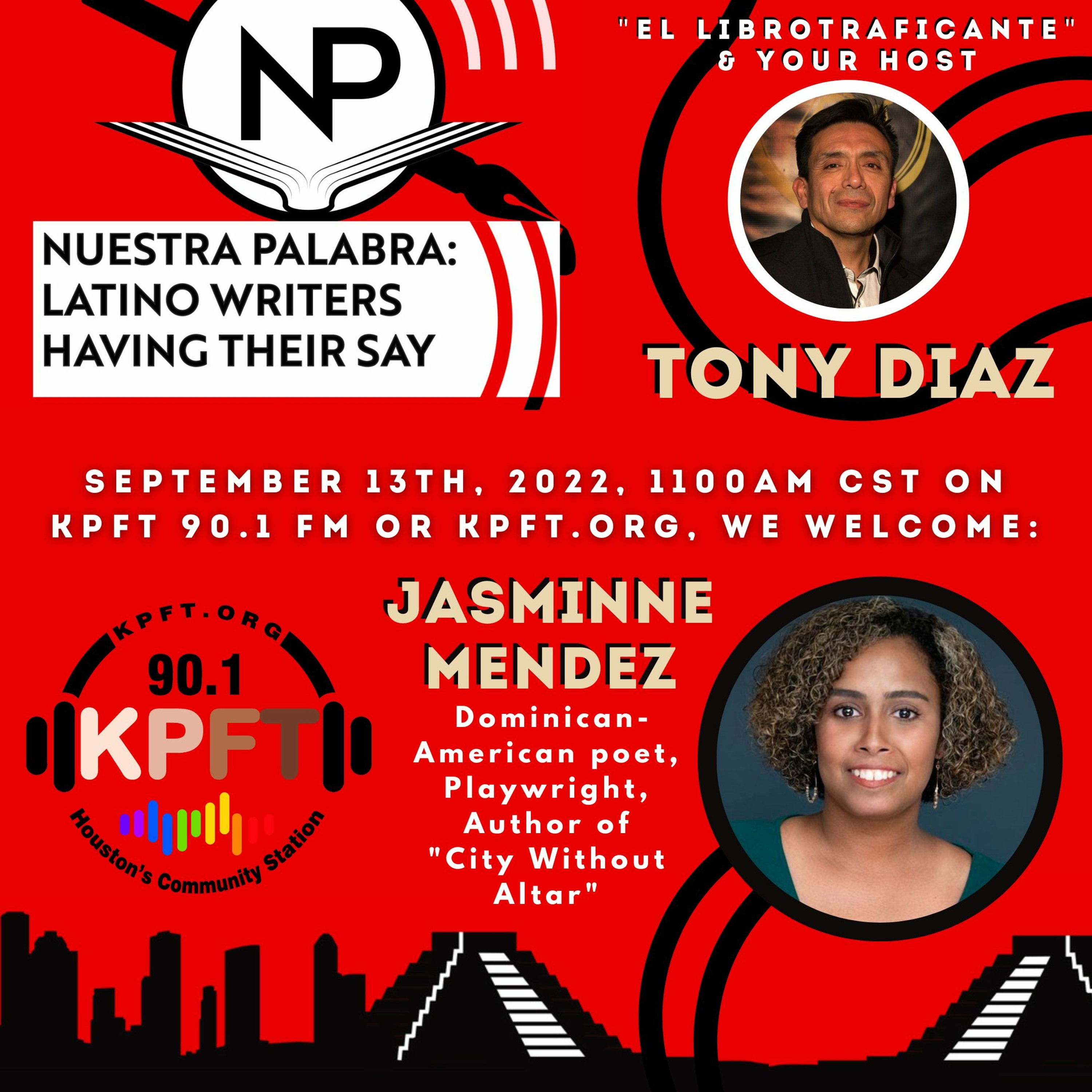 Nuestra Palabra: Latino Writers Have Their Say w/ Tony Diaz