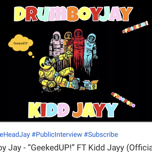 Geeked up Kidjay