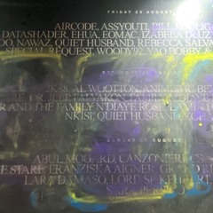 DJ set - OHM -  Berlin Atonal - 230824