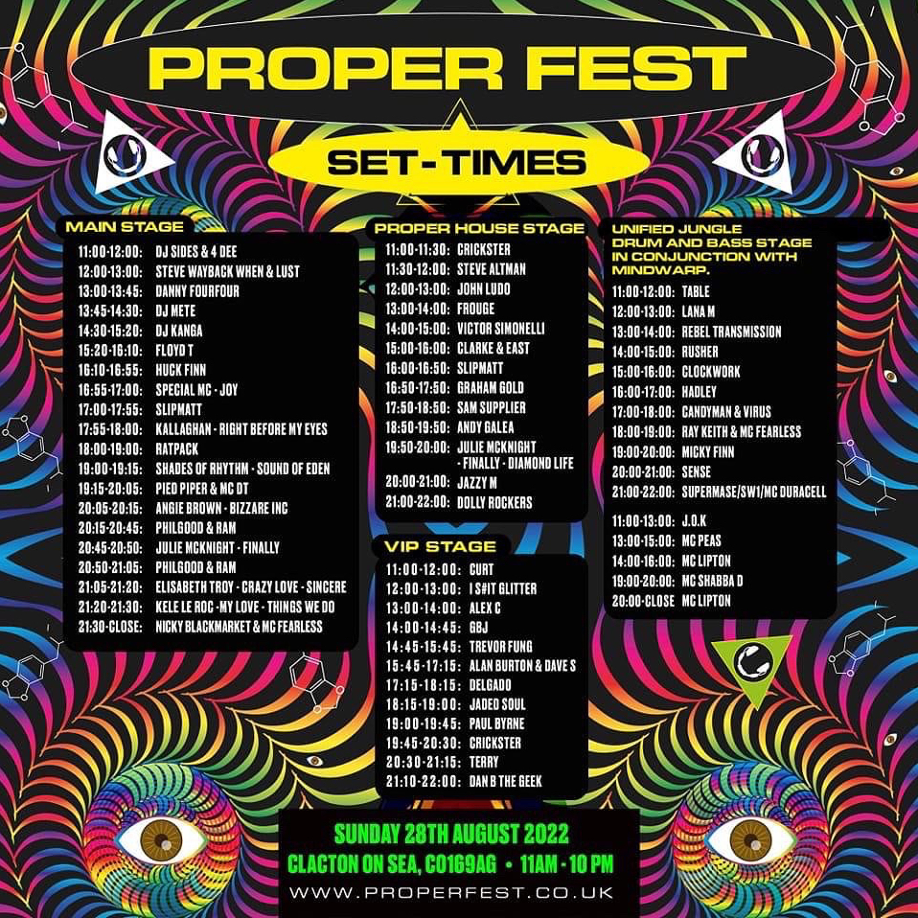 Jaded Soul @ the Inspirardo VIP stage , Proper Fest 2022