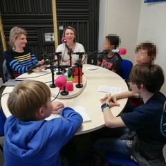 Du musée au micro :  Un 2ème groupe d'élèves en studio avec Anne BIGNOLAS et Cécile LE FAOU