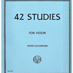 [Free] PDF 📮 42 Studies for Violin by Rodolphe Kreutzer by  Rodolphe Kreutzer [EBOOK