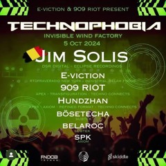 Jim Solis @ Technophobia 05,10,24 Liverpool Invisible Wind Factory