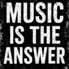 MUSIC IS THE ANSWER DJ mix artwork - Electronic music tracklist cover image