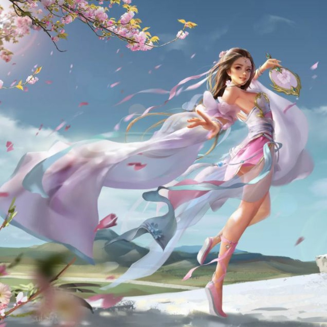 アート・デザイン・音楽 Wonderland Alice on Screen Frame ART TV 4K Whimsical Alice in Wonderland Art | Fantasy