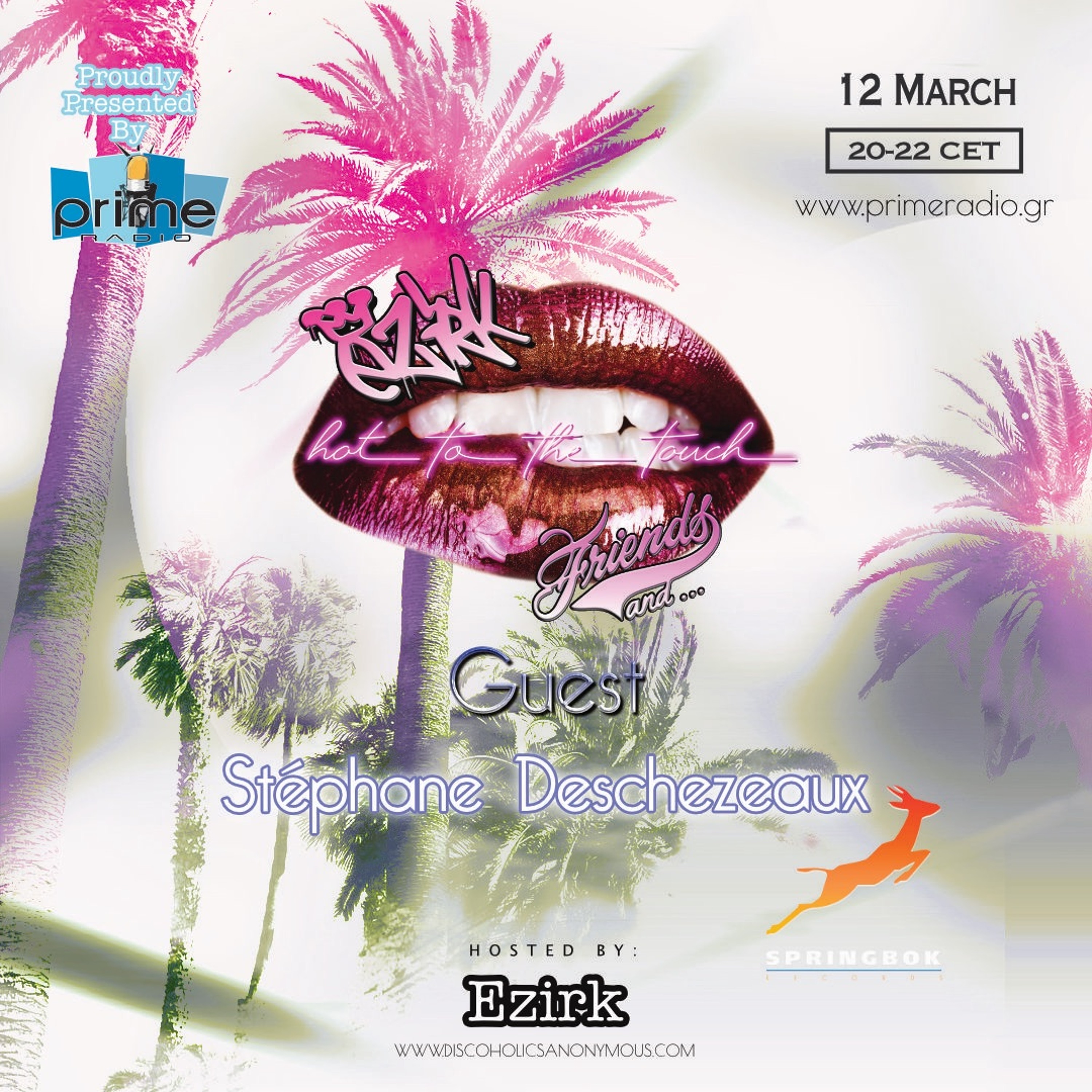 Hot To The Touch 120321 With Ezirk & Stéphane Descheszeaux (Springbok) On Prime Radio episode artwork
