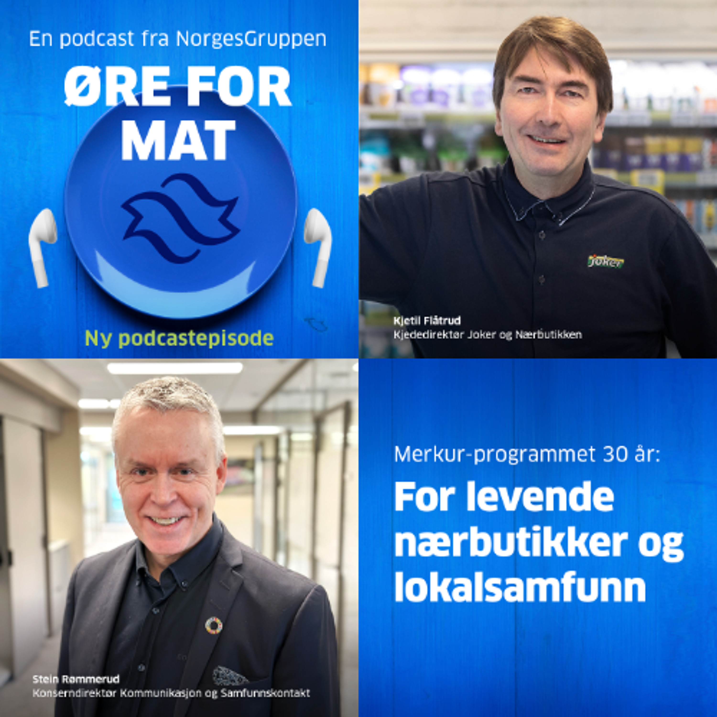 Episode 85: Merkur-programmet 30 år: For levende nærbutikker og lokalsamfunn episode artwork