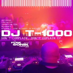 Premiere: DJ T-1000 - Resonance [Pure Sonik Records]