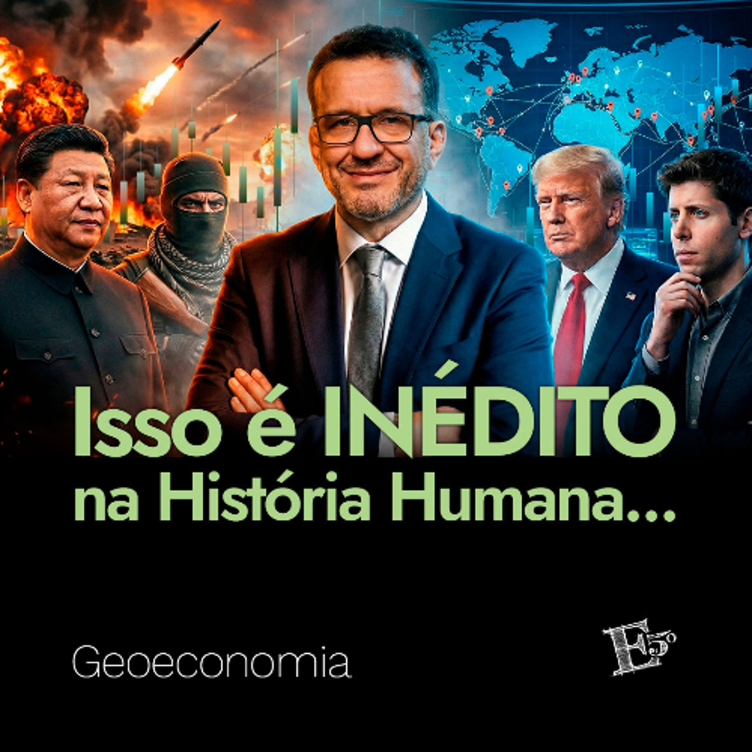 Isso é INÉDITO na Historia Humana... | GEOECONOMIA - Ep. 87 episode artwork