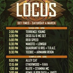Live from Locus, but not really