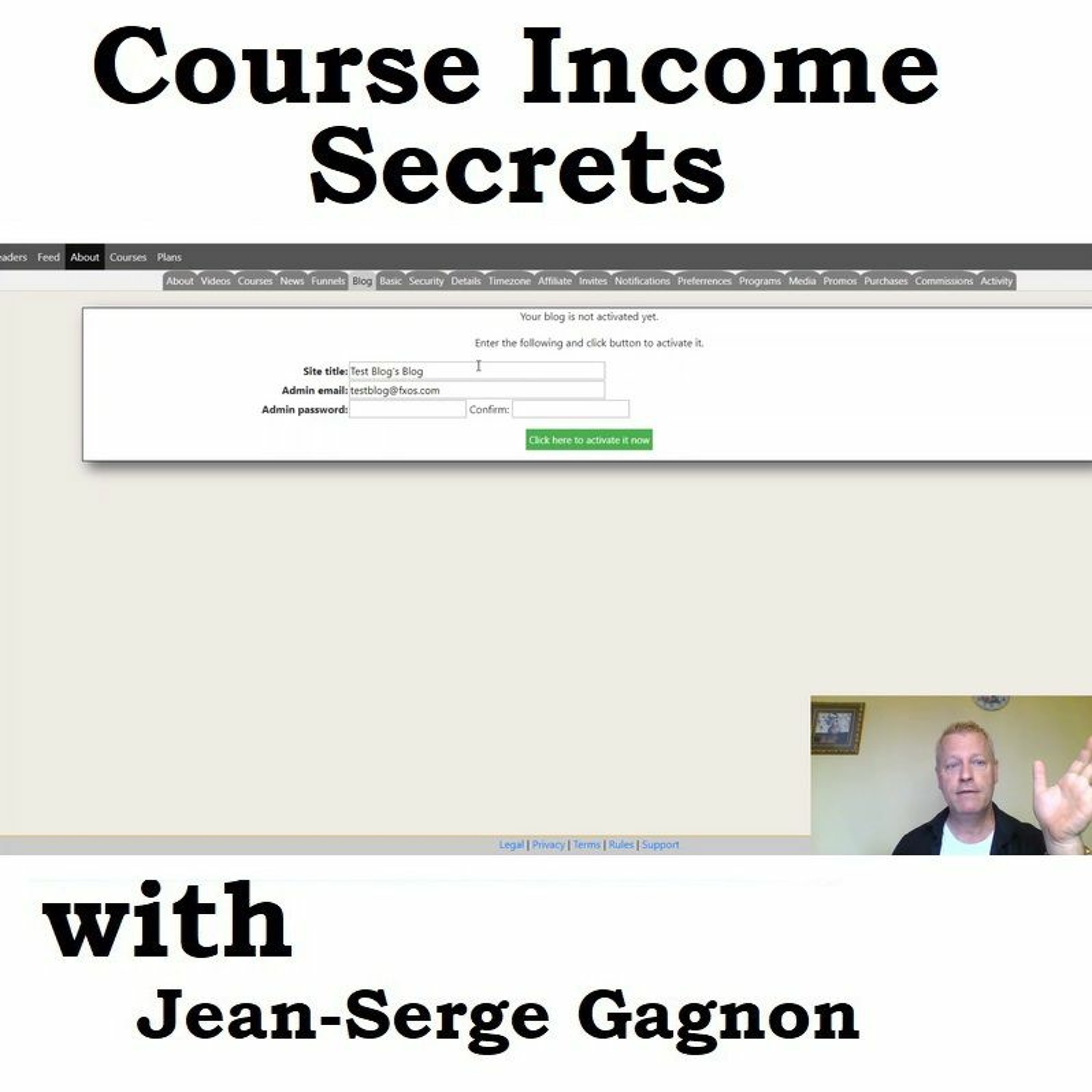 Course Income Secrets
