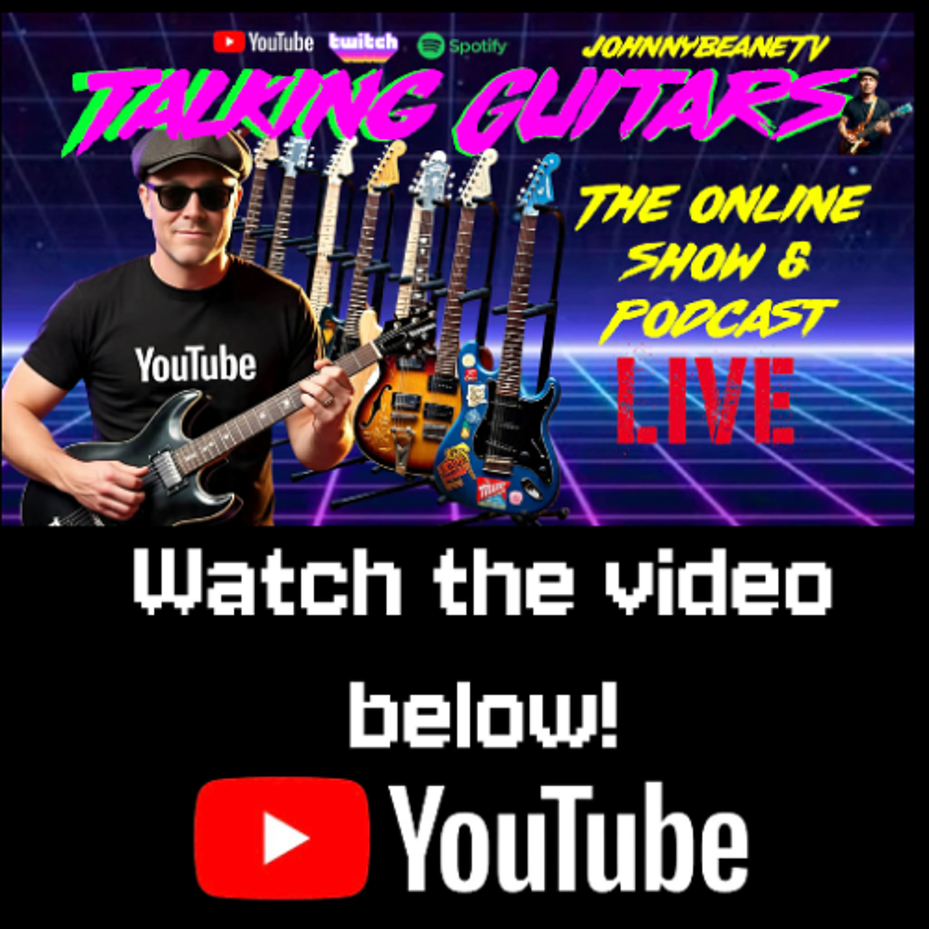 Talking Guitars LIVE 🎸 Amigo Guitar Show, NAMM Buzz & Van Halen 1984 🔥 #guitarlivestream 1/9/26 episode artwork
