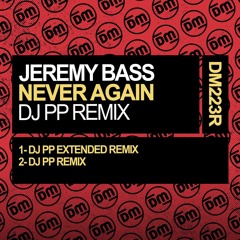 Jeremy Bass - Never Again (DJ PP Remix)Radio Edit