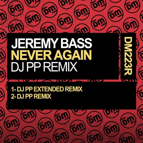 Jeremy Bass - Never Again (DJ PP Remix)Radio Edit