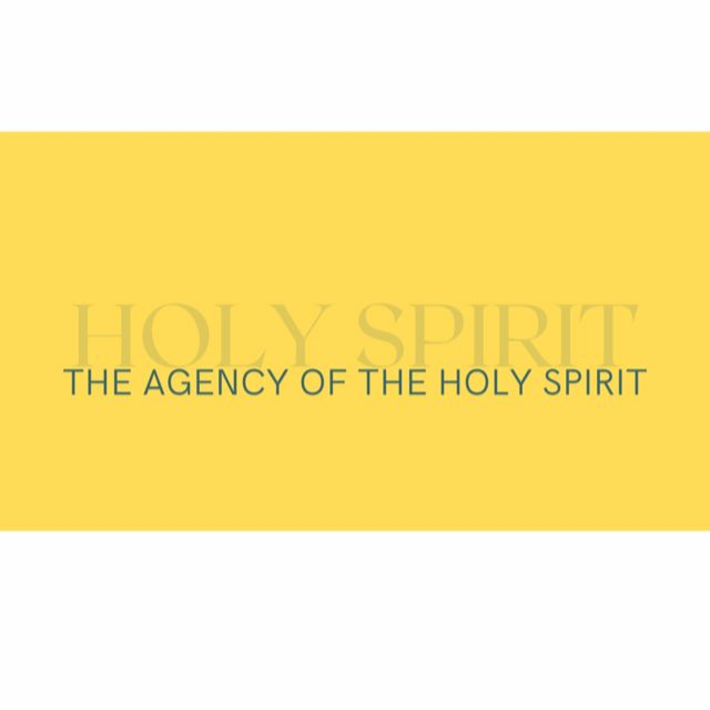The Agency of the Holy Spirit. October 11, 2020 @ Victory Church episode artwork