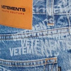 Vetements Jeans / Get The Message