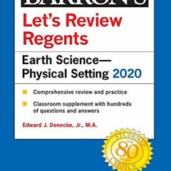 ACCESS [EBOOK EPUB KINDLE PDF] Let's Review Regents: Earth Science--Physical Setting