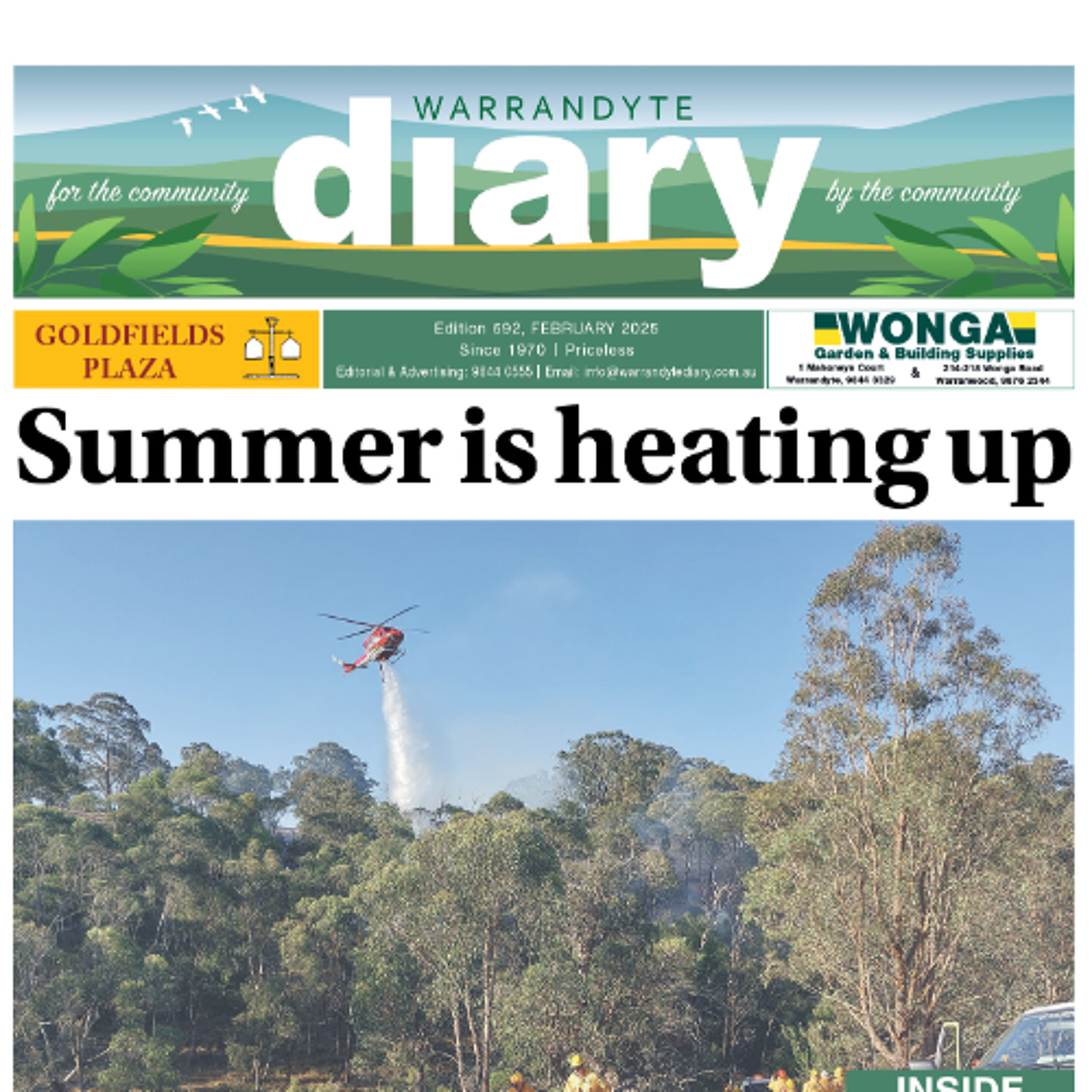 Reading of the Warrandyte Diary articles