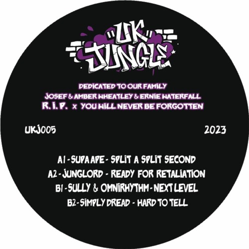 UK Jungle Records Presents: UK Jungle 005 (Vinyl Previews only-Competition details in description)