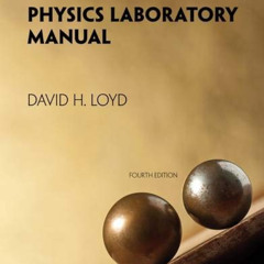 ACCESS KINDLE 🖍️ Physics Laboratory Manual by  David Loyd [EPUB KINDLE PDF EBOOK]